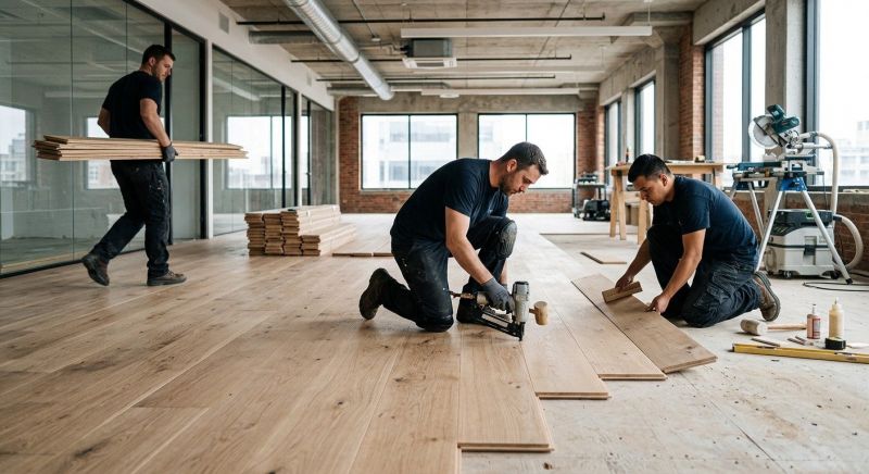 Commercial Hardwood Service in Adkins, TX