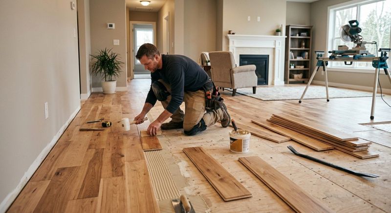 Engineered Wood Installation in Seguin, TX