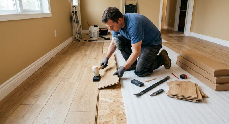 Laminate Floor Installation in Luling, TX