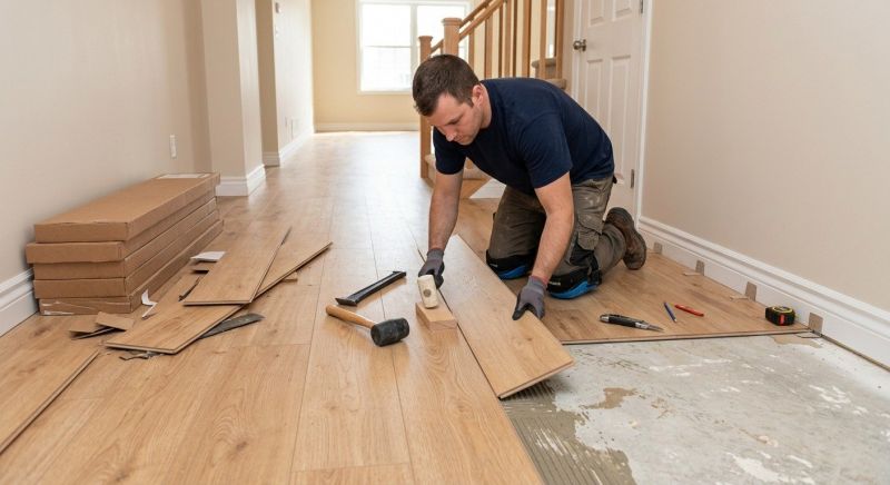 Laminate Floor Installation in Universal City, TX