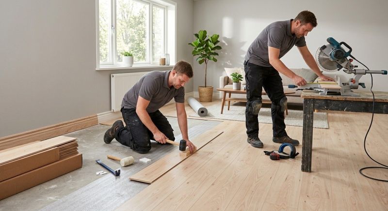 Laminate Floor Installation in Universal City, TX