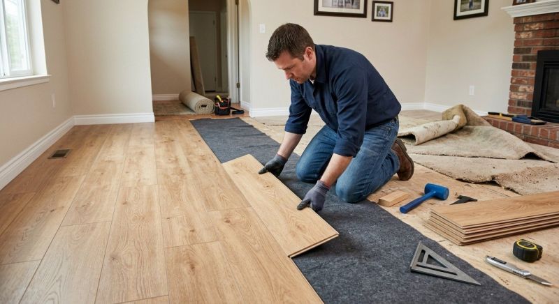 Laminate Floor Remodeling in Seguin, TX