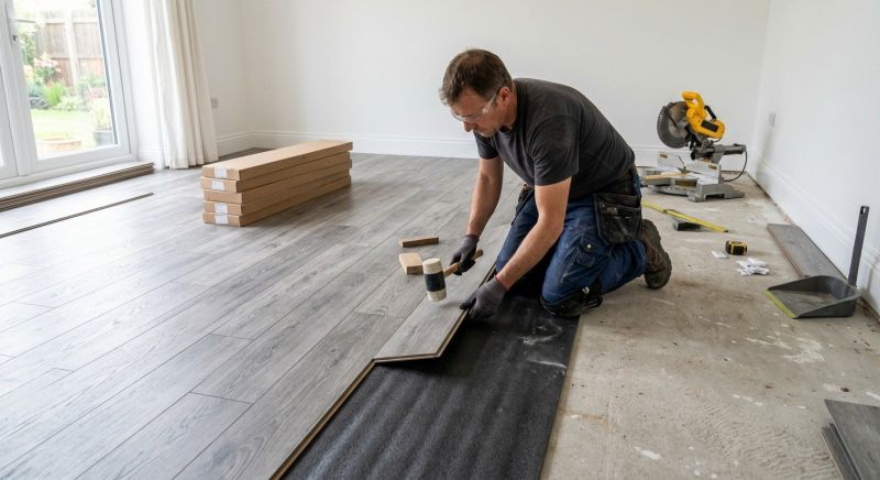 Laminate Floor Replacement in Comal County, TX