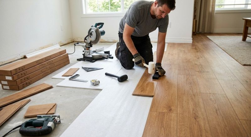 Laminate Floor Replacement in Seguin, TX