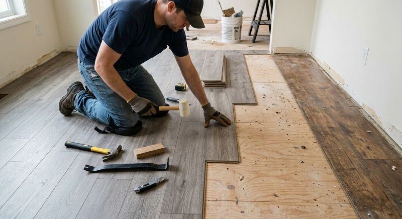 Laminate Floor Replacement in Seguin, TX