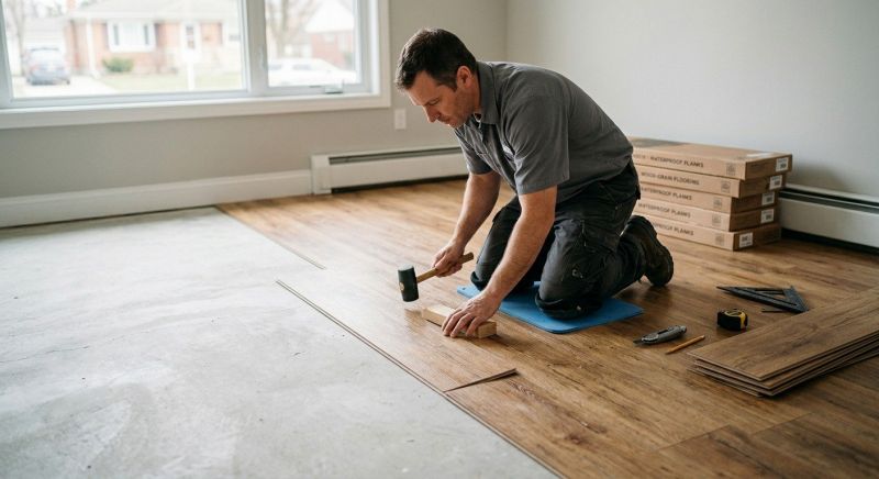 Linoleum Floor Installation in Luling, TX