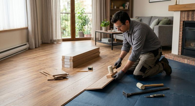 Plank Laminate Installation in Seguin, TX