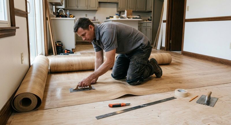 Sheet Flooring Installation in La Vernia, TX