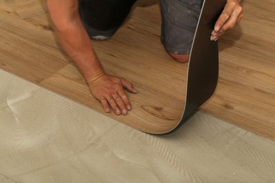 Sheet Linoleum Installation in Adkins, TX