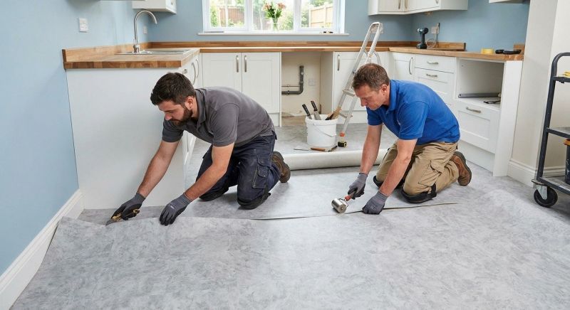 Sheet Linoleum Installation in Seguin, TX