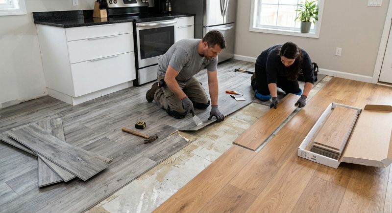 Vinyl Floor Replacement in Seguin, TX