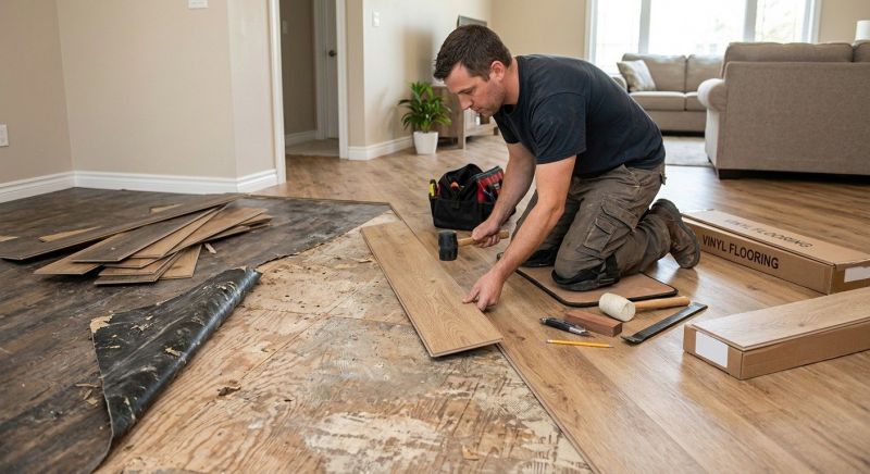 Vinyl Flooring Installation in New Braunfels, TX