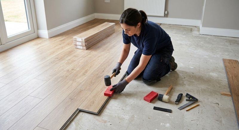 Vinyl Plank Floor Installation in Seguin, TX
